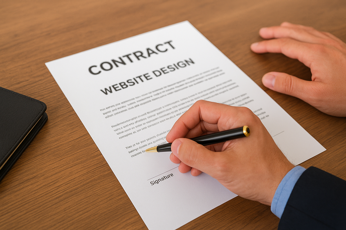 قرارداد طراحی سایت